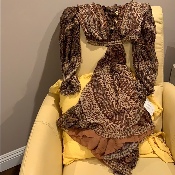 Zimmerman Tali Batik cut out dress - Picture 4 of 17